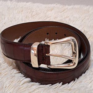 Trafalgar Men's Brown Leather Belt